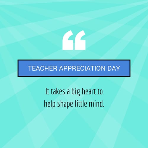 Teacher Appreciation Day Blog Graphic Medium Template