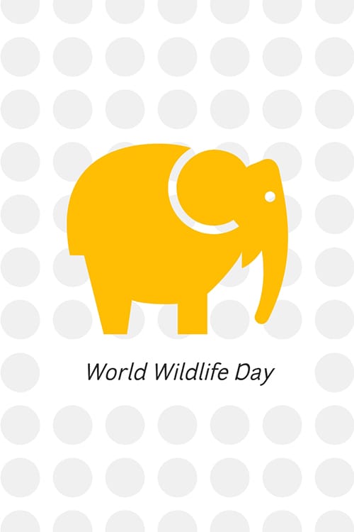 World Wildlife Day Blog Graphic Large Template
