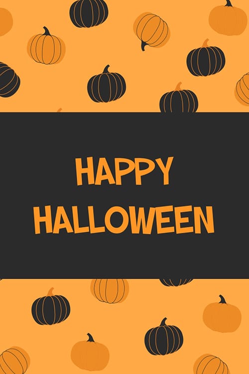 Happy Halloween Blog Graphic Large Template