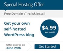 Special Hosting Offer Template