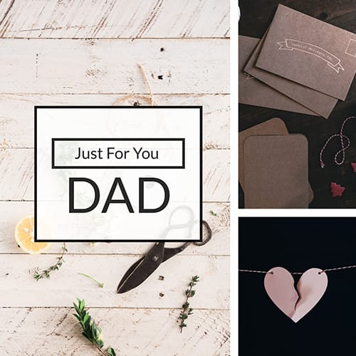 Just for You Dad Template
