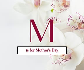 M is for Mother's Day Facebook Post Template
