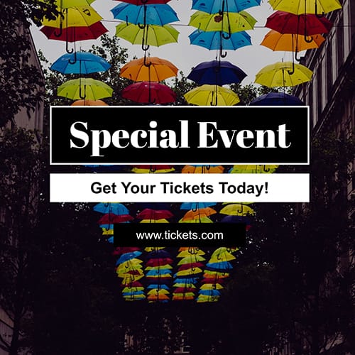 Special Event Template