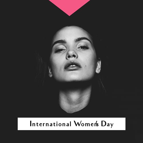 International Women's Day W Blog Graphic Medium Template