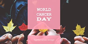 World Cancer Day Twitter Post Template World Cancer Day Twitter Post Template