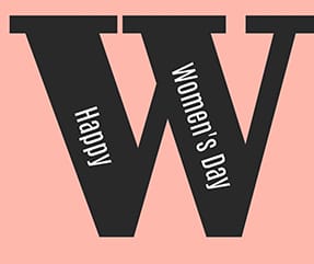 W Happy Women's Day Facebook Post Template