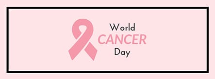 World Cancer Day Pink Ribbon Facebook Cover Template
