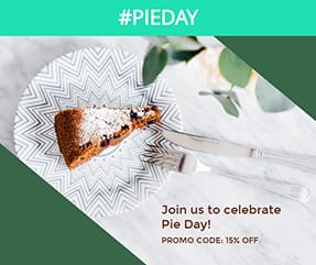 Pie Day Facebook Post Template
