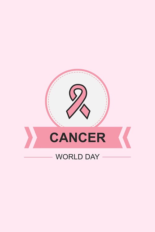 Cancer Day Blog Graphic Large Template