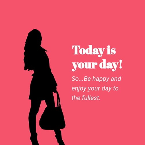 Today is Your Day Blog Graphic Medium Template