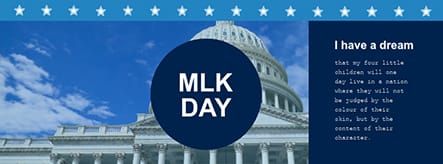 I have a dream speech Facebook Cover Template