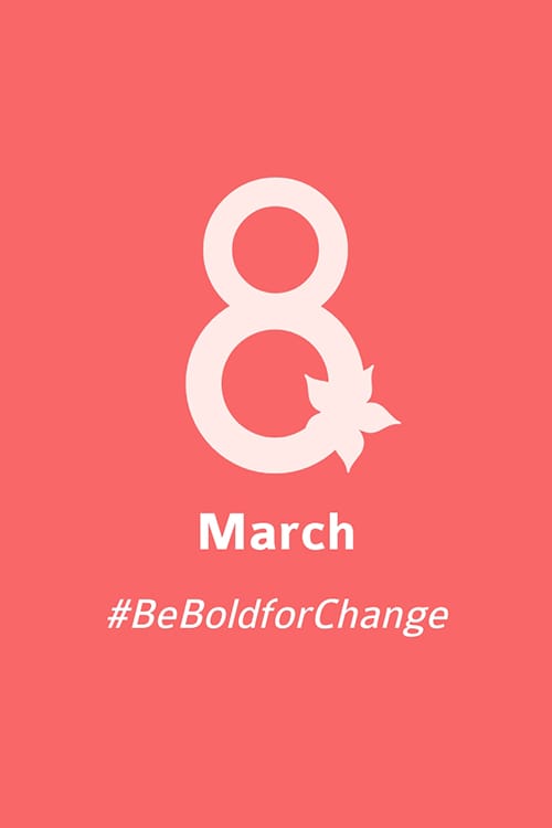 Be Bold for Change Blog Graphic Large Template