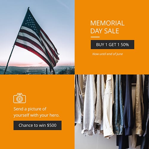 Memorial Day Sale Template Memorial Day Sale Template