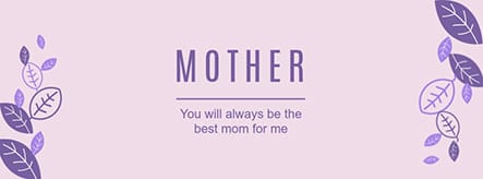 Mother's Day Facebook Cover Template