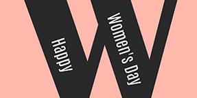 W Happy Women's Day Twitter Post Template