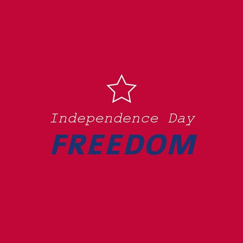 Freedom Blog Graphic Medium Template