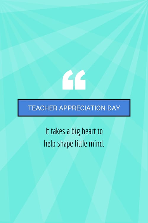 Teacher Appreciation Day Blog Graphic Large Template