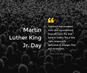 Martin Luther King Jr Day Facebook Post Template