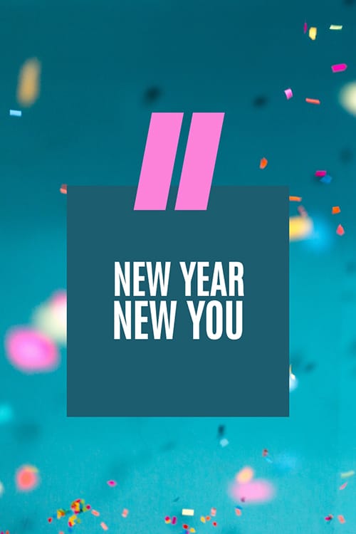 New Year New You Blog Graphic Large Template