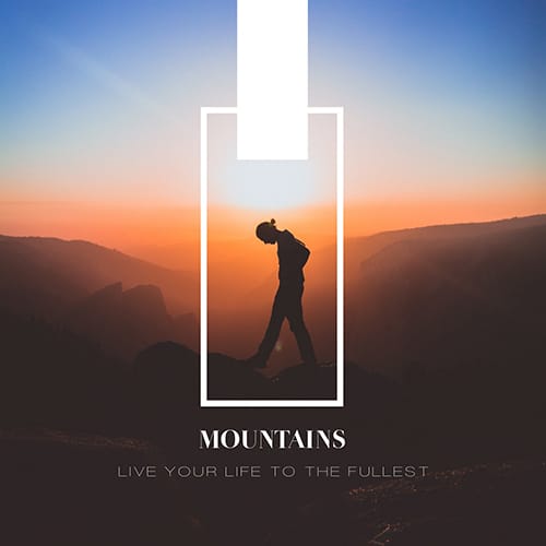 Mountains Template Mountains Template