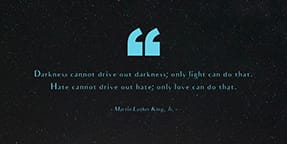Martin Luther King, Jr Quote Twitter Post Template