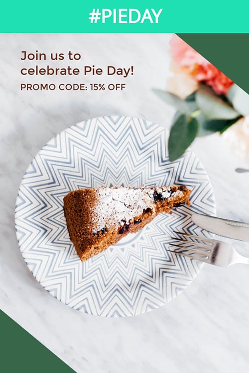 Pie Day Blog Graphic Large Template