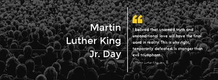 Martin Luther King Jr Day Facebook Cover Template