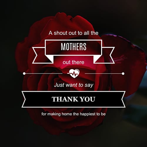 Shout out to Mom Template