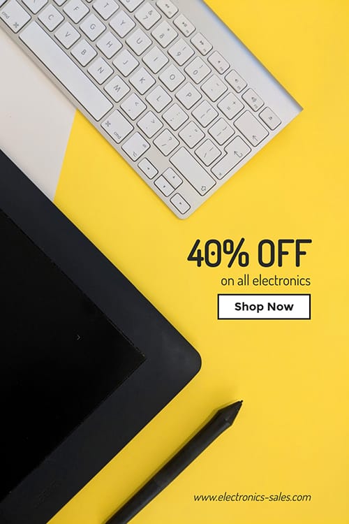 Electronic Sales Template