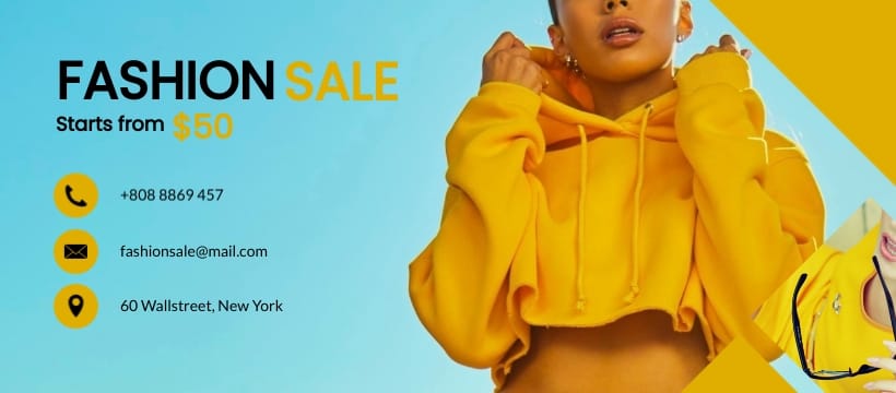Fashion Sale Facebook Page Template