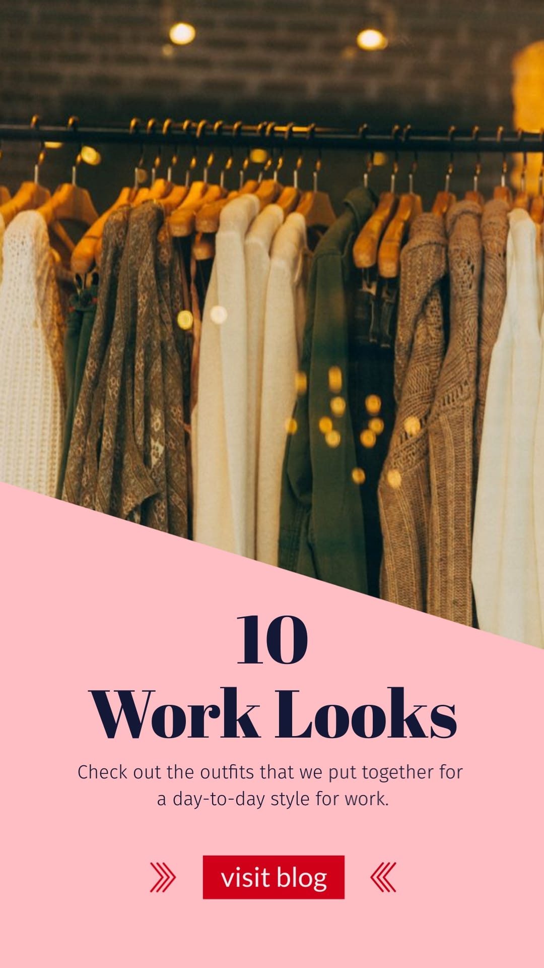 10 Work Looks Vertical Template