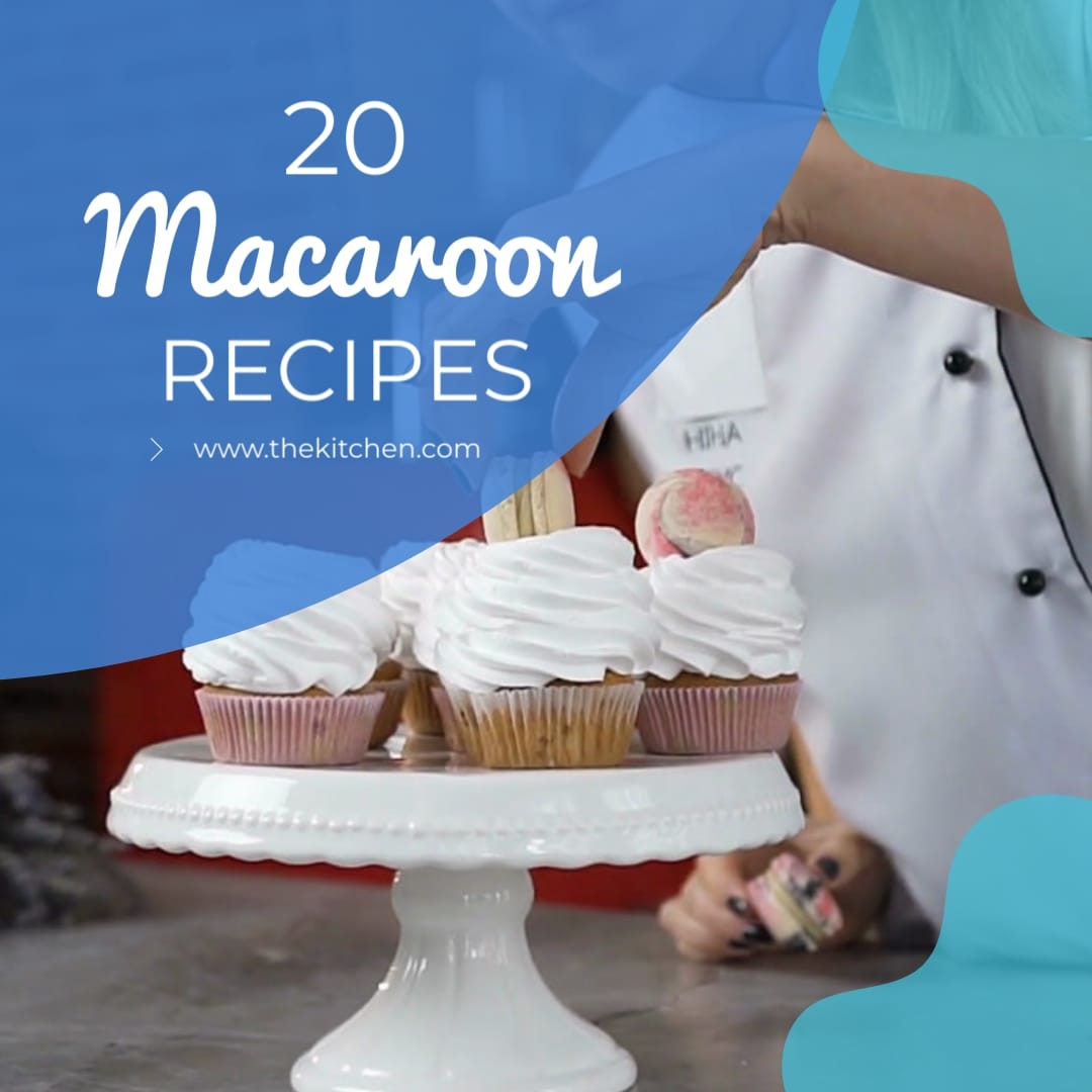 20 Macaroon Recipes Intro Square Template