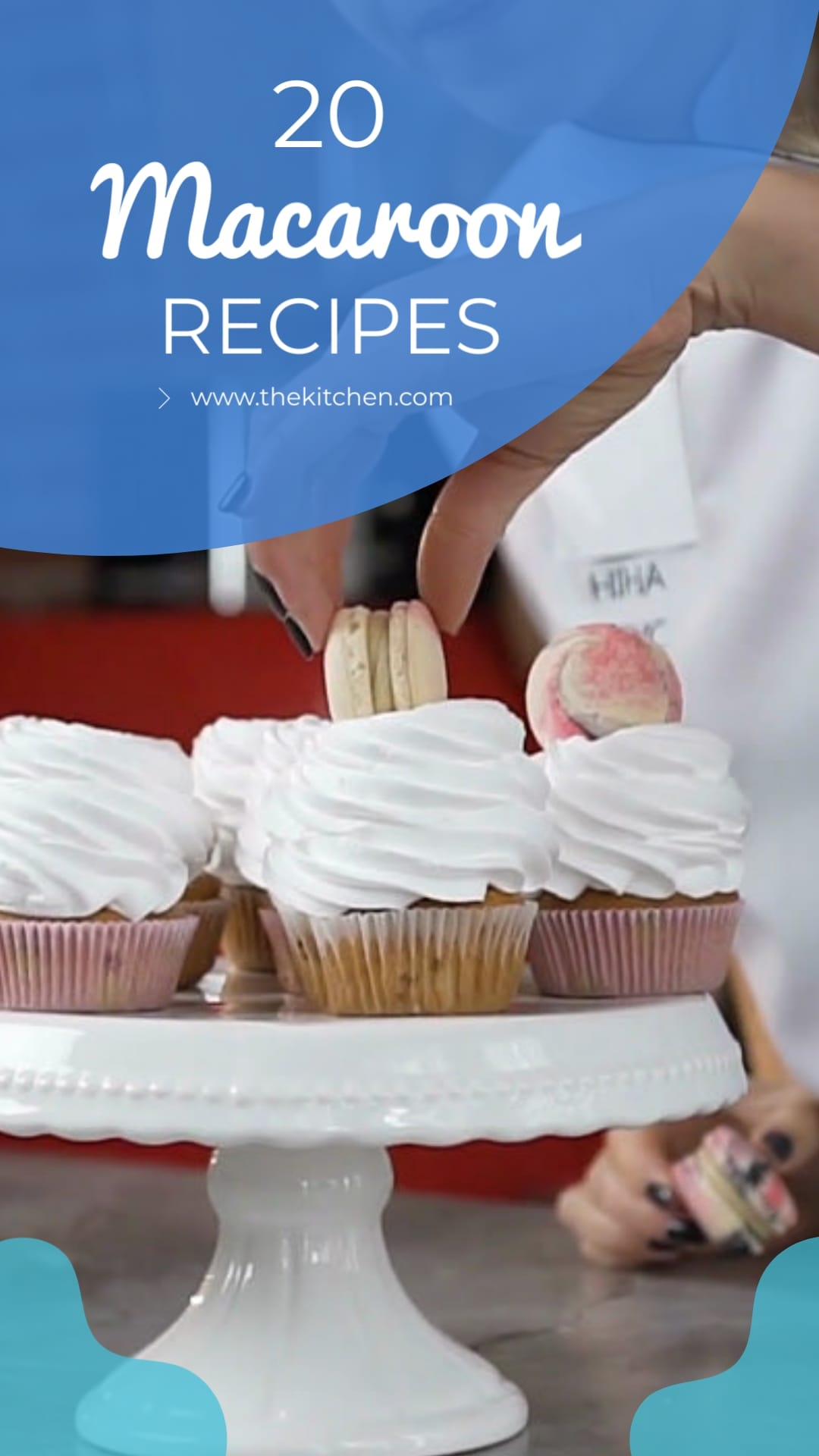 20 Macaroon Recipes Intro Vertical Template