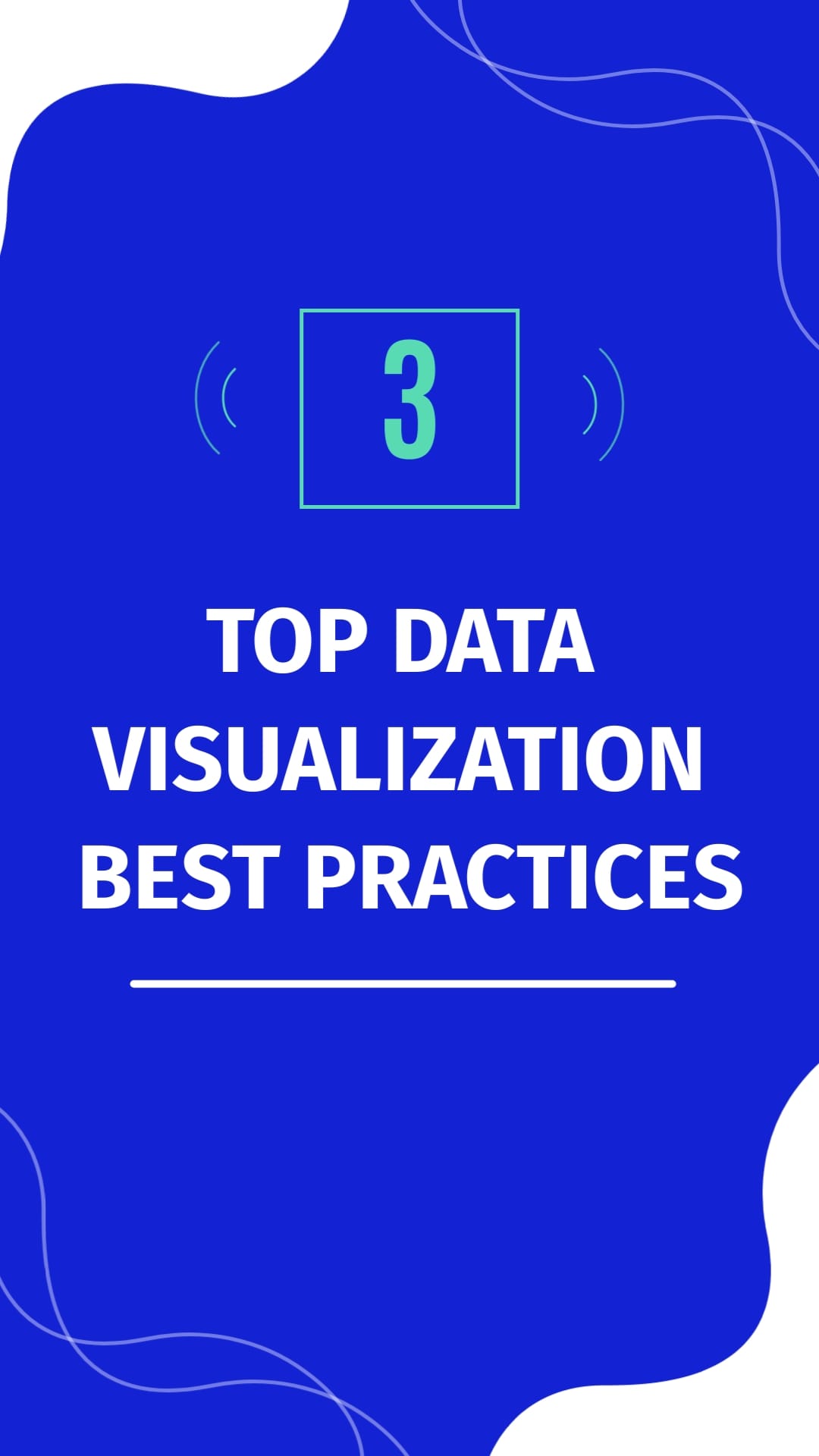 3 Top Data Visualization Best Practice Listicle Vertical Template