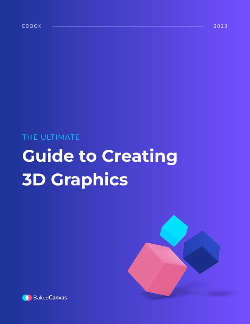 3D Graphics Ebook Template