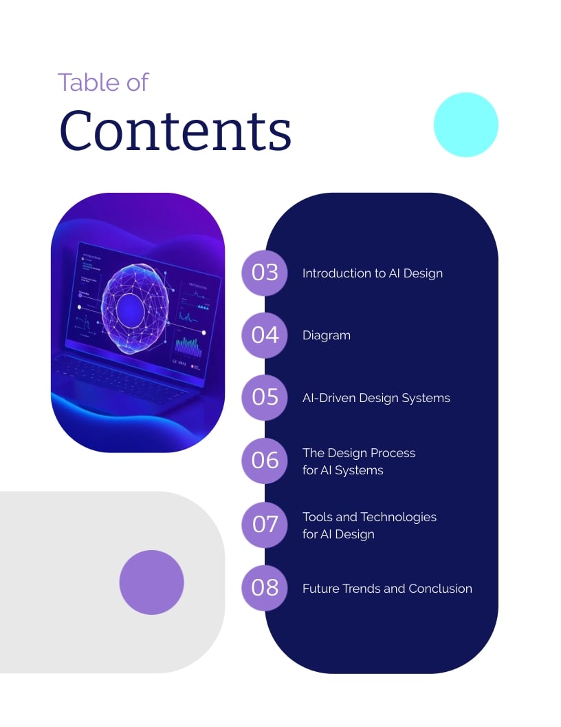 AI Design Ebook Template - Slide 2 AI Design Ebook Template - Slide 2