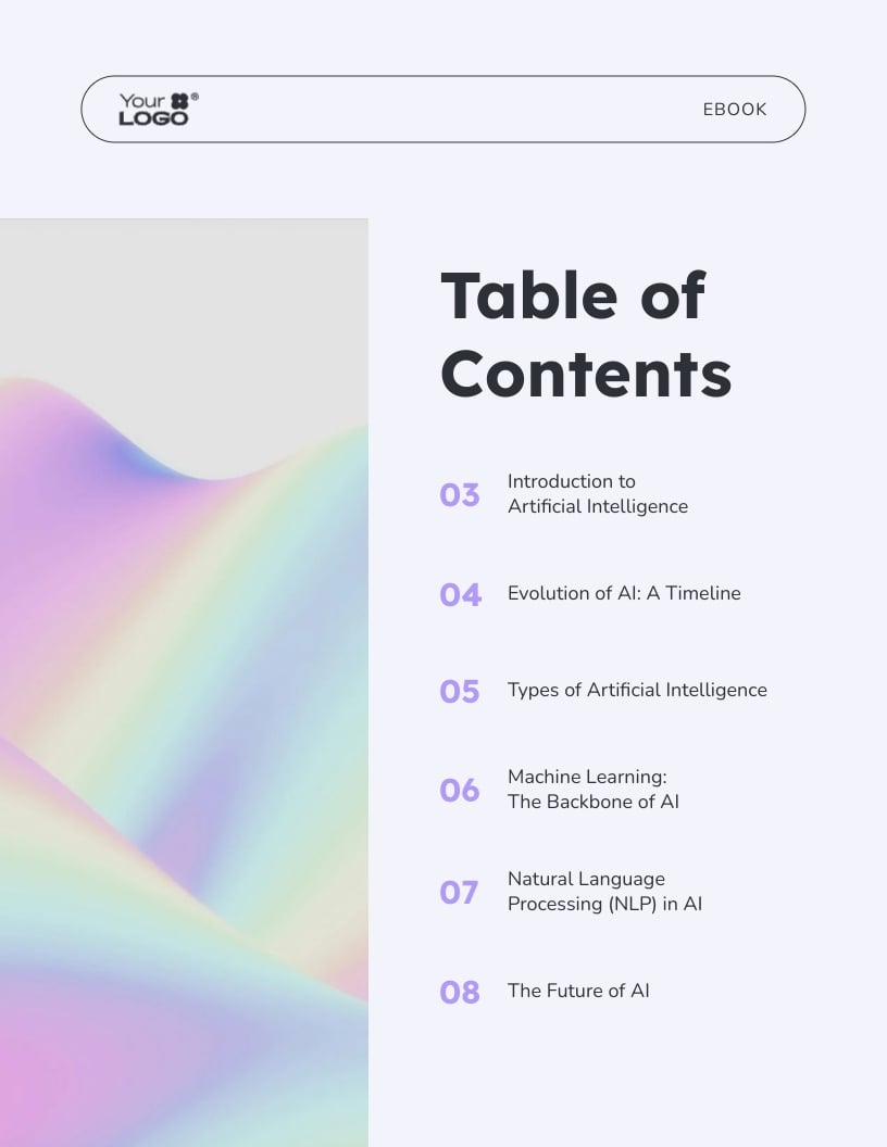 AI Ebook Template - Slide 2 AI Ebook Template - Slide 2