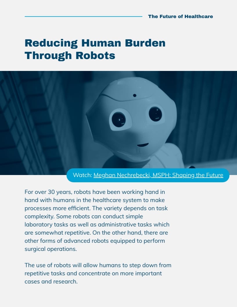 AI & Machine Learning in Healthcare Ebook Template - Slide 8 AI & Machine Learning in Healthcare Ebook Template - Slide 8