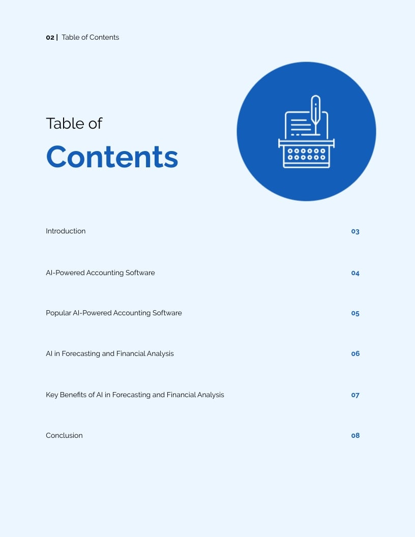AI for Accountants Ebook Template - Slide 2 AI for Accountants Ebook Template - Slide 2