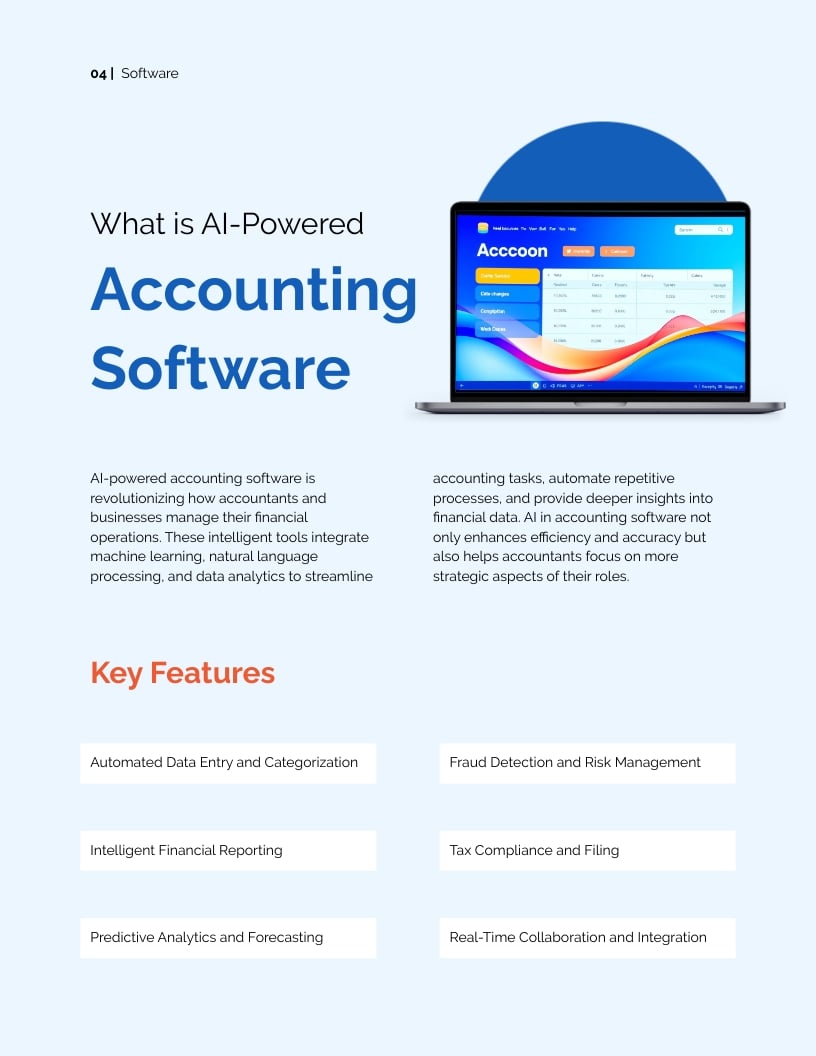 AI for Accountants Ebook Template - Slide 4 AI for Accountants Ebook Template - Slide 4