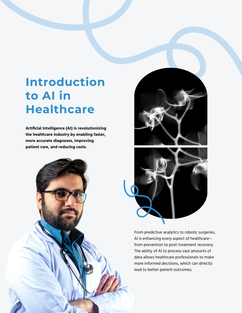 AI for Healthcare Ebook Template - Slide 3 AI for Healthcare Ebook Template - Slide 3