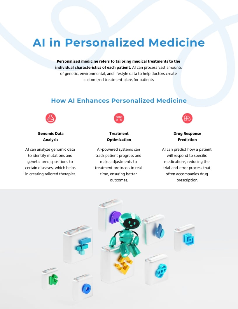 AI for Healthcare Ebook Template - Slide 6 AI for Healthcare Ebook Template - Slide 6