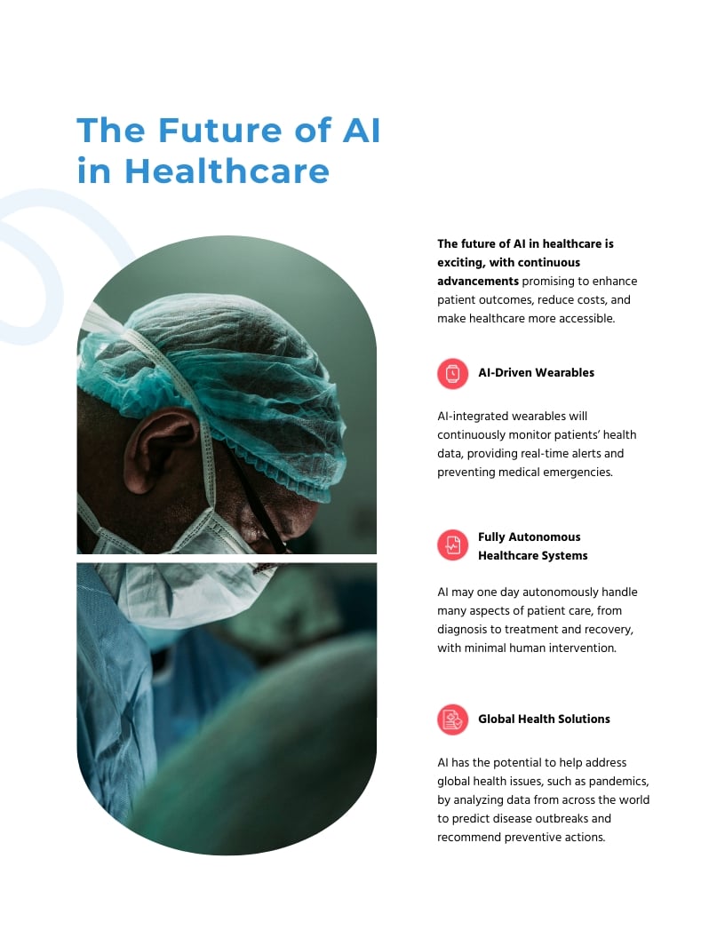 AI for Healthcare Ebook Template - Slide 9 AI for Healthcare Ebook Template - Slide 9