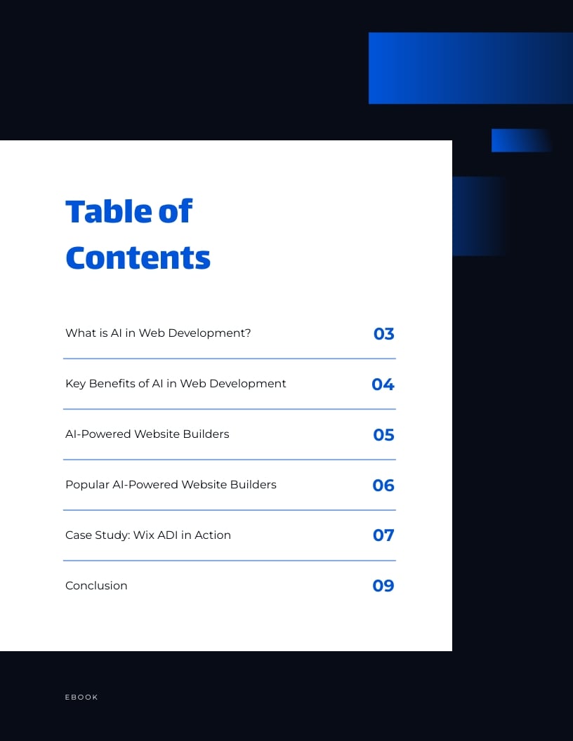 AI for Web Development Ebook Template - Slide 2 AI for Web Development Ebook Template - Slide 2