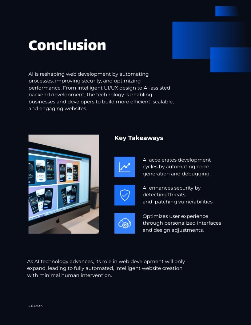 AI for Web Development Ebook Template - Slide 9 AI for Web Development Ebook Template - Slide 9