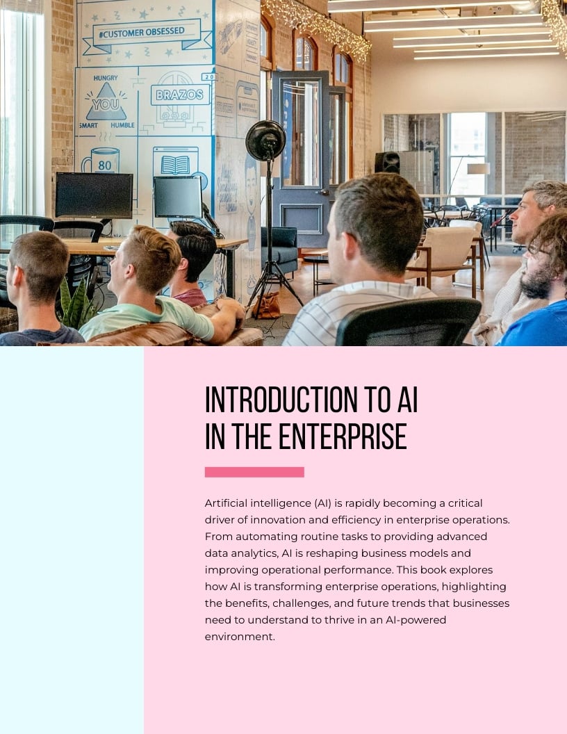 AI in the Enterprise Ebook Template - Slide 3 AI in the Enterprise Ebook Template - Slide 3