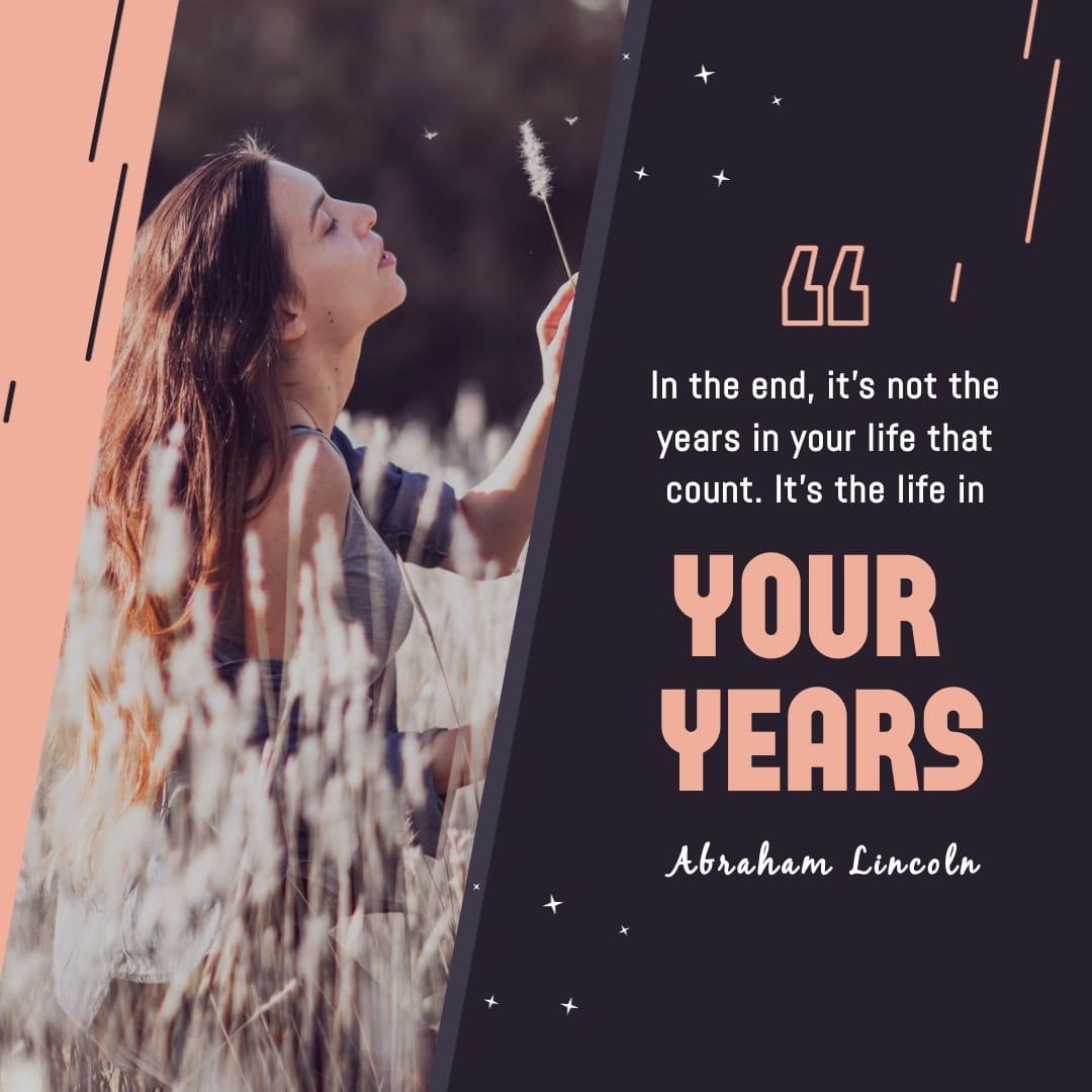 Abraham LIncoln Animated Quote Square Template