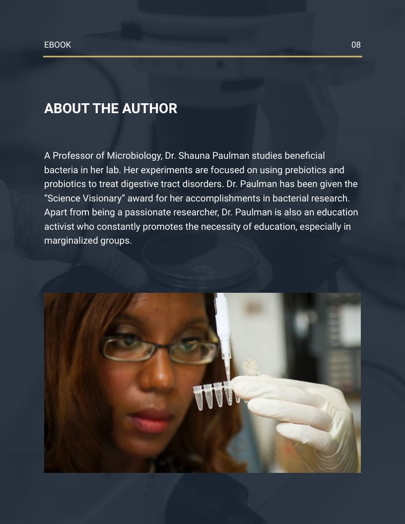 Academic Ebook Template | Visme
