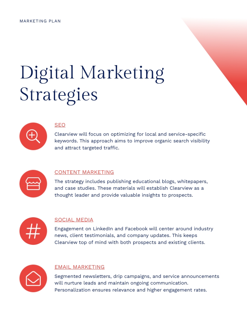Accountancy Firm Marketing Strategies Template - Slide 6 Accountancy Firm Marketing Strategies Template - Slide 6