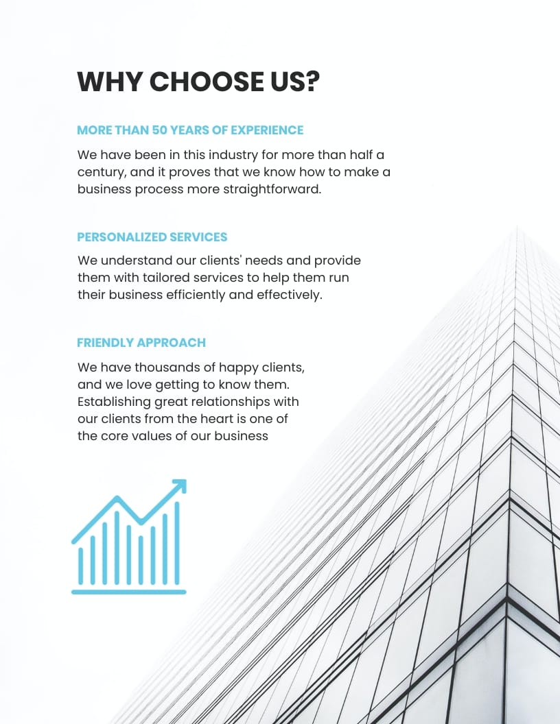 Accounting Firm Booklet Template - Slide 5 Accounting Firm Booklet Template - Slide 5